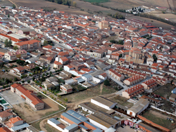 Vista aérea de Fuentesaúco