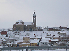 El pueblo nevado