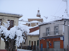 Plaza Espa�a nevada