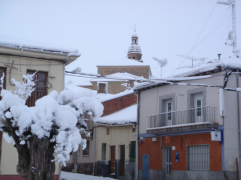 Plaza Espa�a nevada