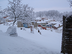 El pueblo nevado