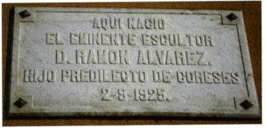 Placa conmemorativa a Ram�n �lvarez